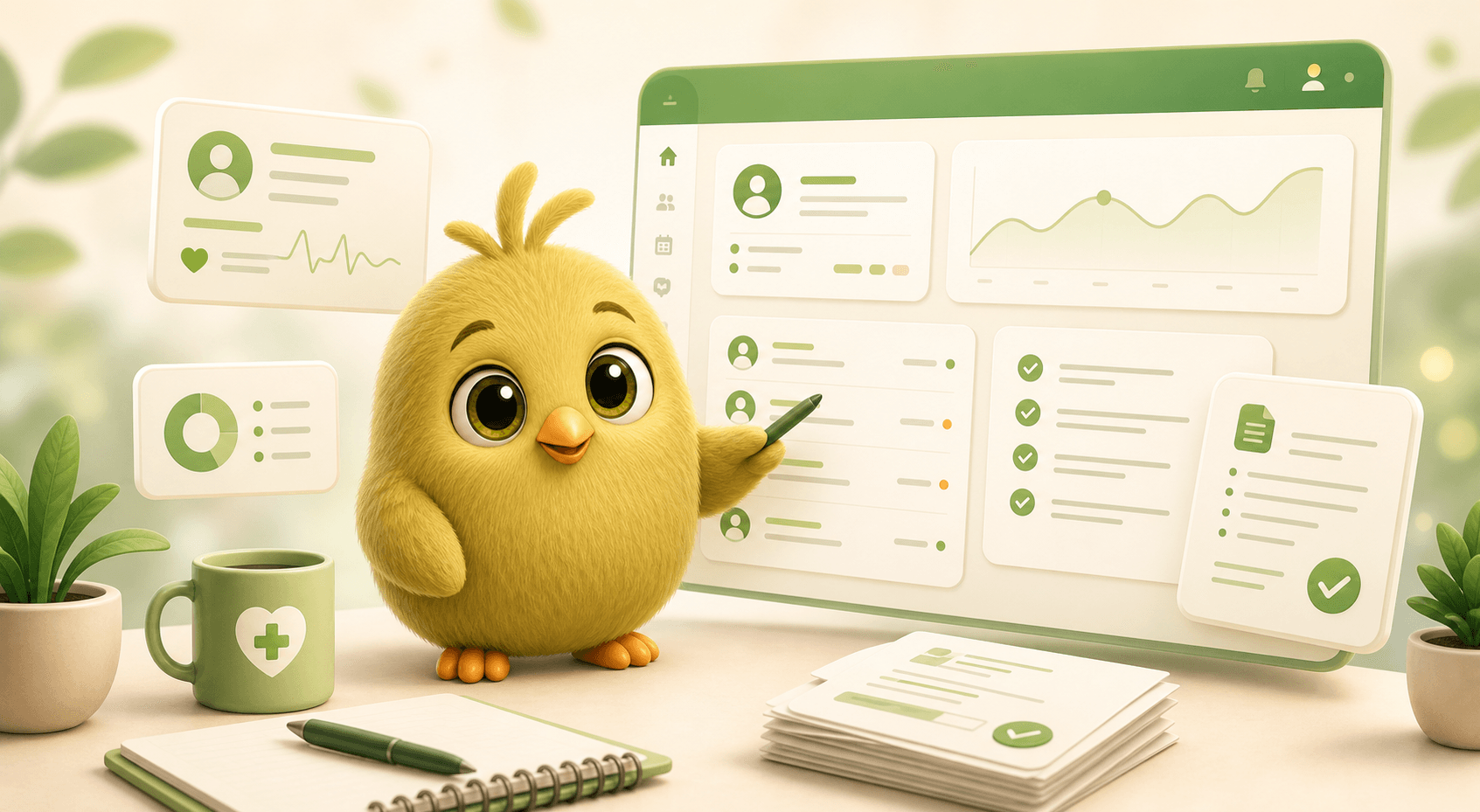 KiwiHeal document guidance illustration